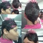 Cut and  style