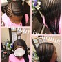 2 Feed in braids