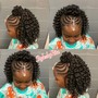 Pre-loop curly/ straight  Crochet Braids