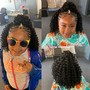 Kid's Braids no hair added /beads