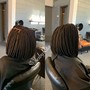 Knotless braids Hair not provided