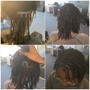 Knotless braids Hair not provided