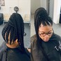 Pre-loop curly/ straight  Crochet Braids