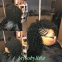 Pre-loop curly/ straight  Crochet Braids