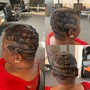 Braids / no hair added