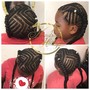 Straight Back Braids