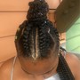 Starter Crochet insta locs / real hair