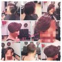 (Sides/back only)Retouch  Relaxer