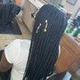 Butt length butterfly locs