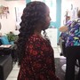 Flexi Rods on Natural Hair