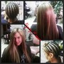 Shampoo blowout & Braid down