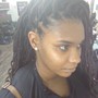 Kinky Twist-Neck length-synthetic hair