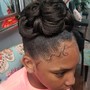 Kinky Twist up do