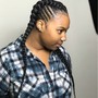 2 Feed In Braids