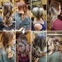 All Over Color + Full Foil Highlights + Haircut