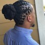 Man Bun Braids