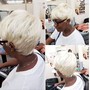 Women's hair trim