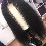 Flat iron soft bouncy curls