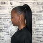 Sleek Braided Ponytail