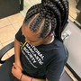 High top/Mohawk loc wash and retwist