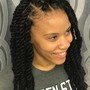 (Interlock method) small size /Not microlocs!