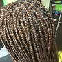 Knotless Box Braids (Medium)