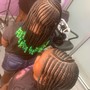 Kid's Fulani Braids (medium) Ages  4-12