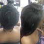 NEW-Invisible Crochet with Weft hair- Weave Install