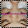 Eyelash Tint top and bottom lashes