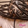 Medium Goddess (Boho) Braids - Midback