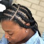 Medium Box Braids