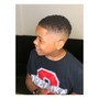 Edge Up and taper fade