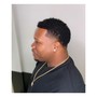 Edge Up and taper fade