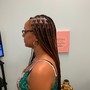 Faux Locs /TOP OF HEAD ONLY(sides &amp;back shaved)