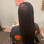 Faux Locs /TOP OF HEAD ONLY(sides &amp;back shaved)