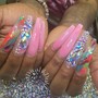 Colored Acrylic Full Set