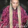 Braid down for Sew-in/Wig