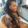 Half up Ponytail Sew-in