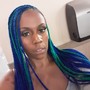 Adult crochet braids