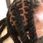 Large Knotless Braids