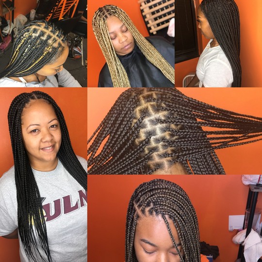 Featured image of post Long Knotless Box Braids Small : The knotless box braid hairstyle is basically the box braid with slight modification.