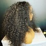 Shampoo and style (Natural hair)