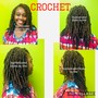 Removal of Crochet & base braid (my work only)