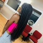 Waist length butterfly or soft locs