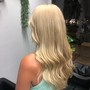 Toner added to haircut or color