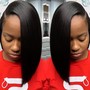 Silk Out (natural trained hair) (Unfortunately, NO NEW CLIENT Appts Available at the moment) Untrained Silkout  $10-15.00  additional