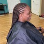 Partial Crochet ( twist, box braids, faux locs )