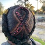 French Braids w.  Individuals  (med)