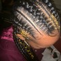 French Braids w.  Individuals  (med)