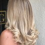 Partial Balayage- roots to end